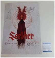 Seether Signed Autographed Poster ACOA