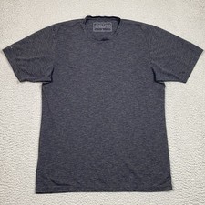 Anetik T Shirt Mens Size S Gray Short Sleeve Performance Stretch UPF 30 Outdoor