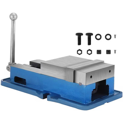 6 In. ACCU Lock Vise for Precision, Milling Vice with 6 In. Jaw for Drill Press,