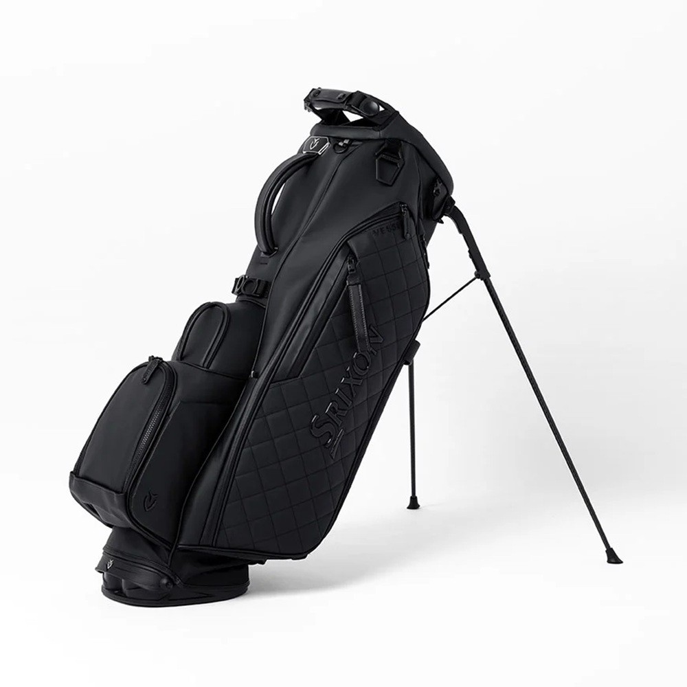 NEW Srixon 2026 Blackout Collection Vessel Stand Bag 6-Way Top - All Black