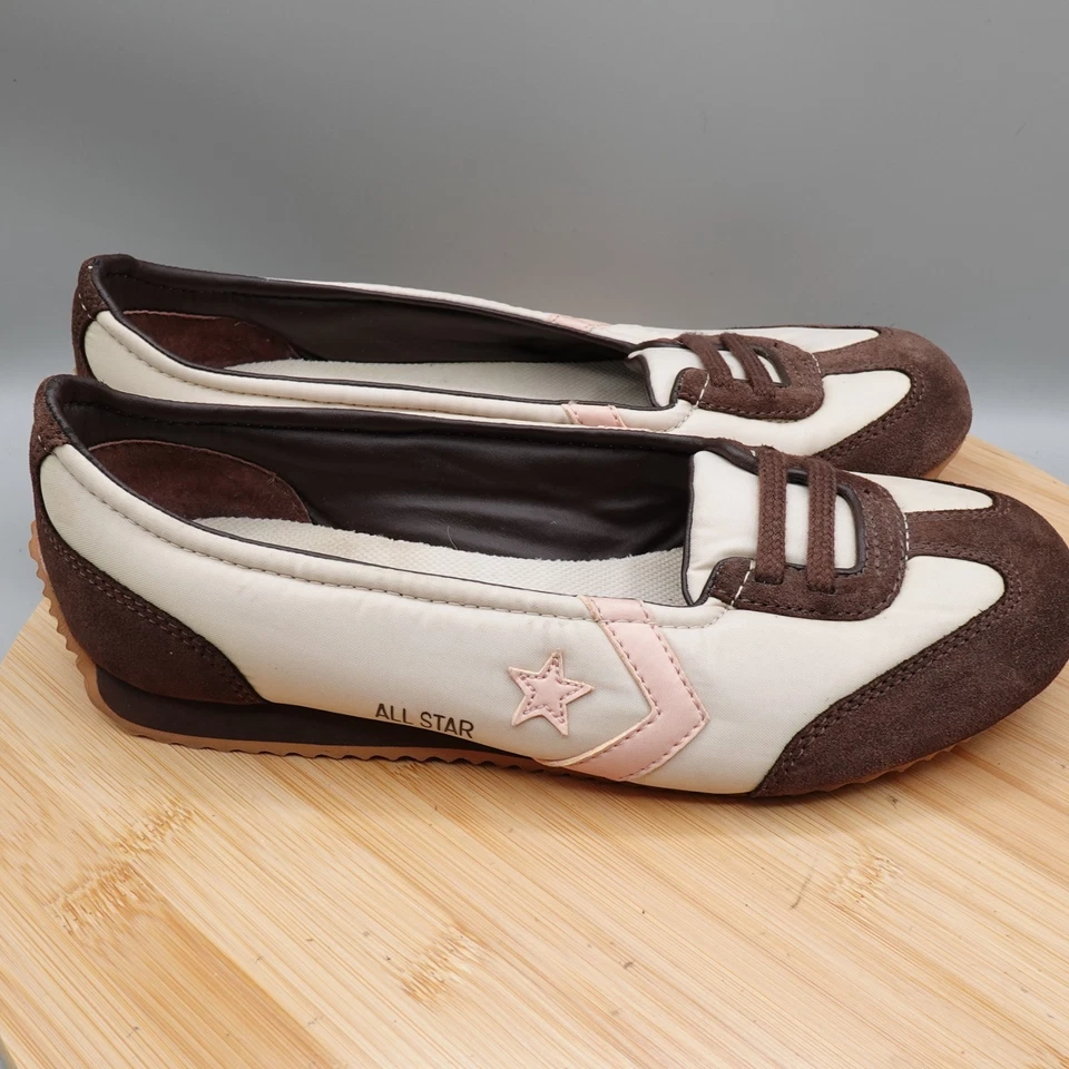 Converse All Star Damenschuhe Größe 8,5 mehrfarbig Slipper Ballerinas Mängel - Bild 4 von 4