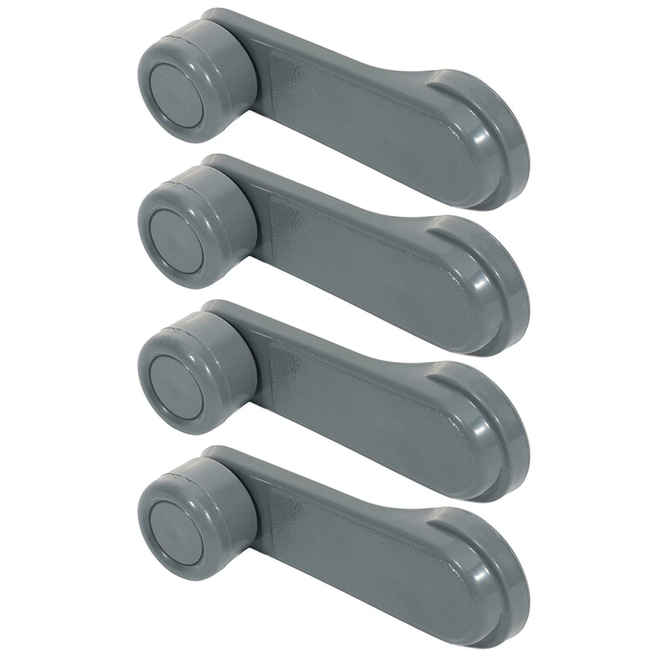 4pcs Inside Window Crank Handles For Nissan Pickup 1986-1997 & Nissan 720 1986 - Imagem 2 de 4