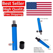 10 Ton Hydraulic Jack Air Pump Lift Ram Body Frame Porta Power Repair Kits Blue