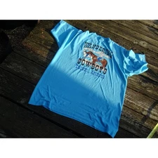 Vtg Single Stitch Screen Stars Best Wandering Cowboys AZ Size XL Made USA Horses