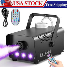 500W Low Lying Smoke Fog Machine Stage DJ Dry Ice Fog Machine Effect Wedding US