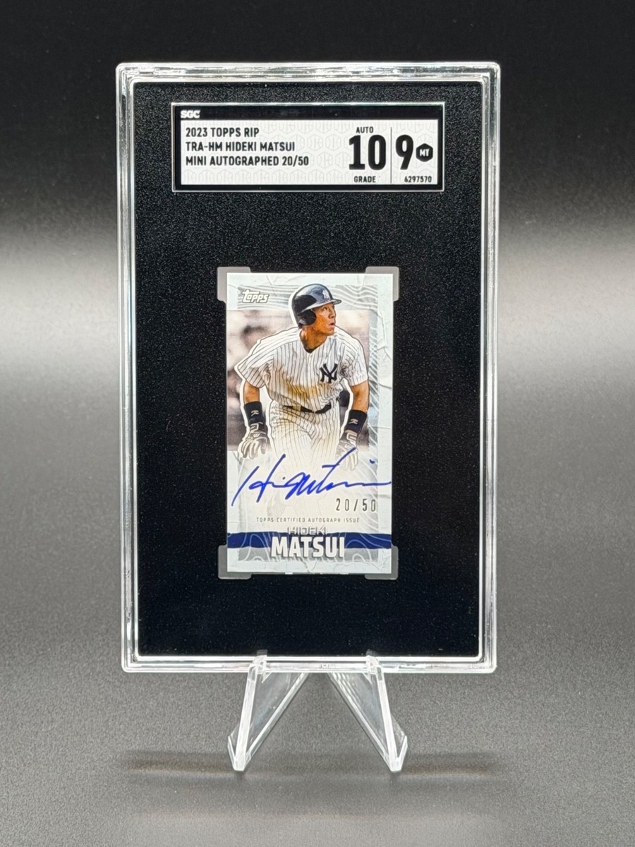 2023 Topps Rip - Mini Autographs Hideki Matsui #TRA-HM /50 (AU