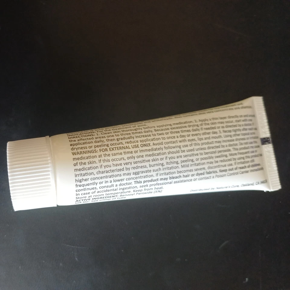 Crema para el tratamiento del acné Nature's Cure Foto 2 de 4