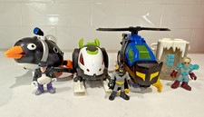 Imaginext Batman Villains Vehicle  Figure Lot Penguin, Bane, Mr. Freeze, Batman