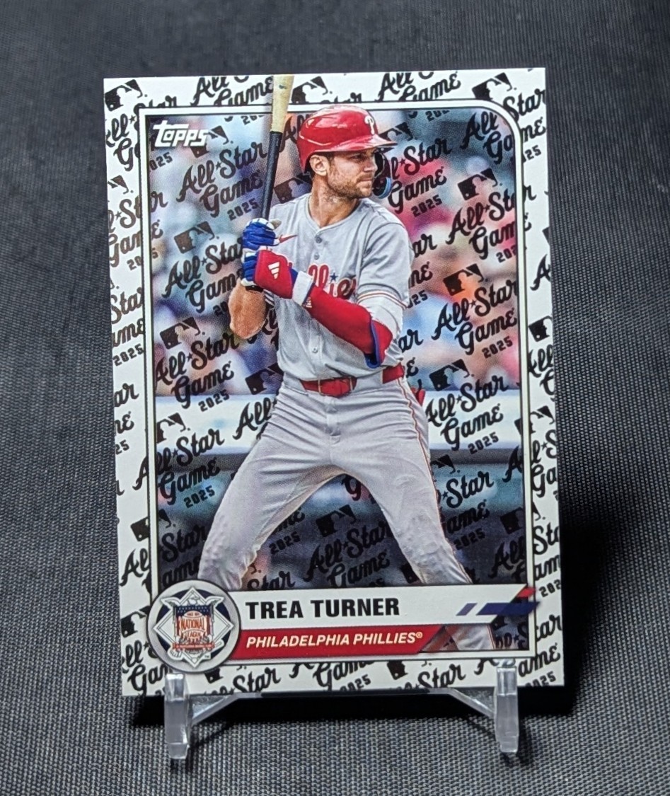 Trea Turner 2025 Topps All Star Game Baseball Card #35 Philadelphia Phillies