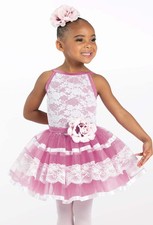 Dance Costume XS Child Pink Weissman 13655 Ballet Tutu