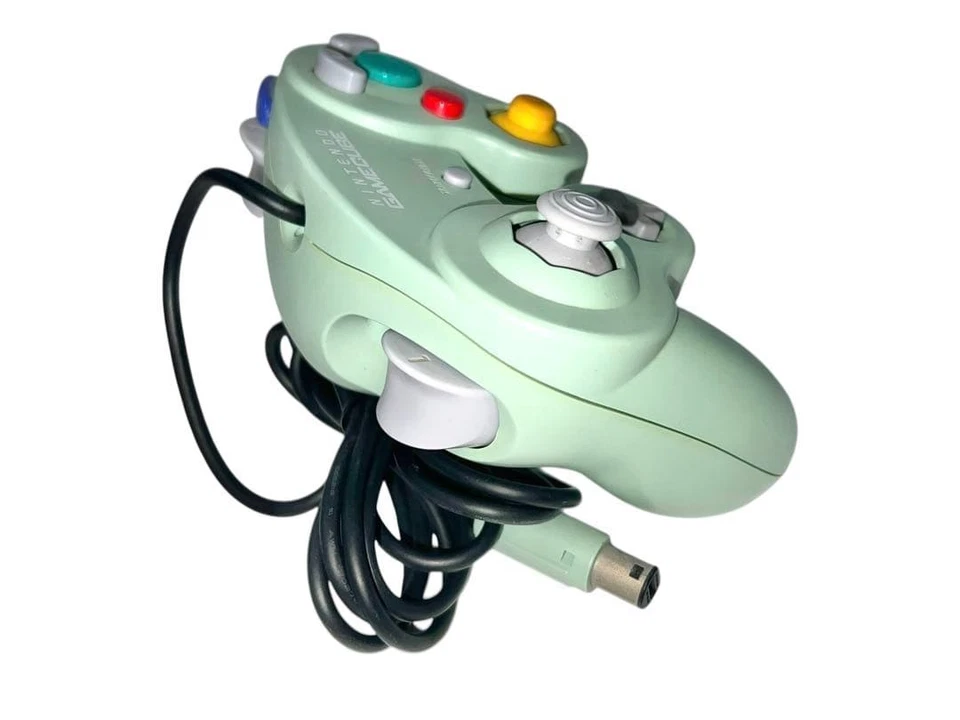 Official Nintendo GameCube Controller Joystick "Light Green " OEM Tested DOL-003 - Image 4 of 4