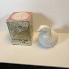 Vtg 70s Avon THE PARTRIDGE Partially Full 5 oz Topaze Cologne Glass Bird Bottle — photo 2