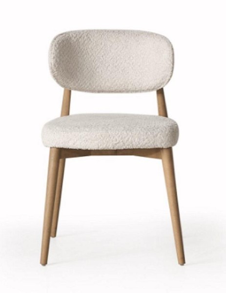 Stuhl Textil Stuhl Lehnstuhl Esszimmer Holz Lehnstuhl StüHle Design Polster-image