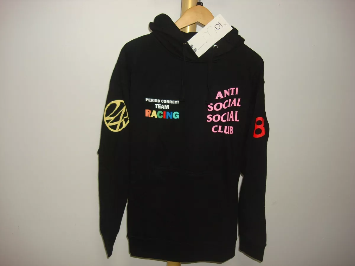 Antisocial Social Club Race Team Hoodie Size M L | Ebay