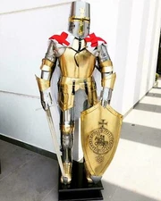 Medieval Knight Armor Full Body Armor Costume Suit Of Armor With Sward 