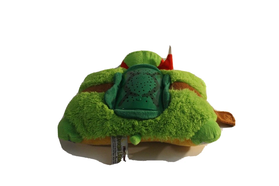 Almohada Mascotas Dream Lites Adolescentes Mutantes Tortugas Ninja Rafael Probada y Funcionando Foto 3 de 4