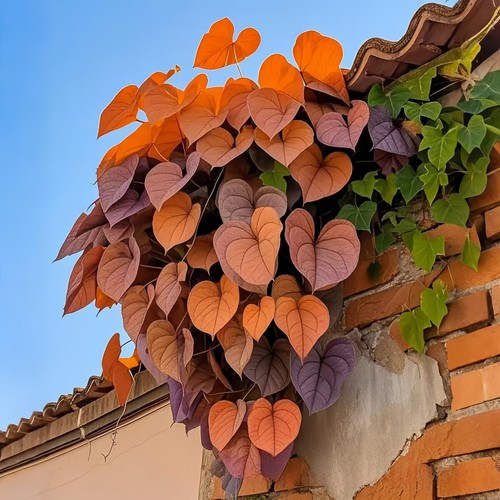 100Pcs Colorful Leaf Morning Glory Seeds Color Perennial Garden Open Air Bonsai - Picture 8 of 15