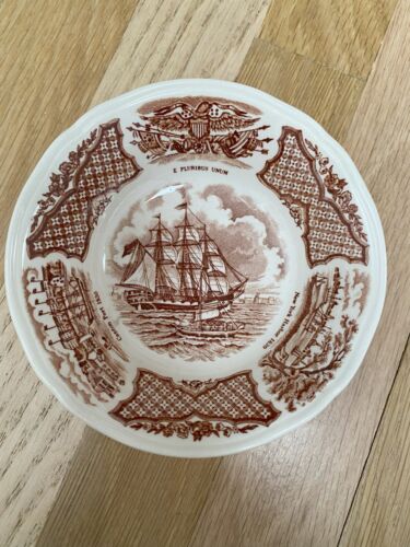 Vintage ALFRED MEAKIN China Fair Winds Brown- SOLD BY THE PIECE - Picture 20 of 25