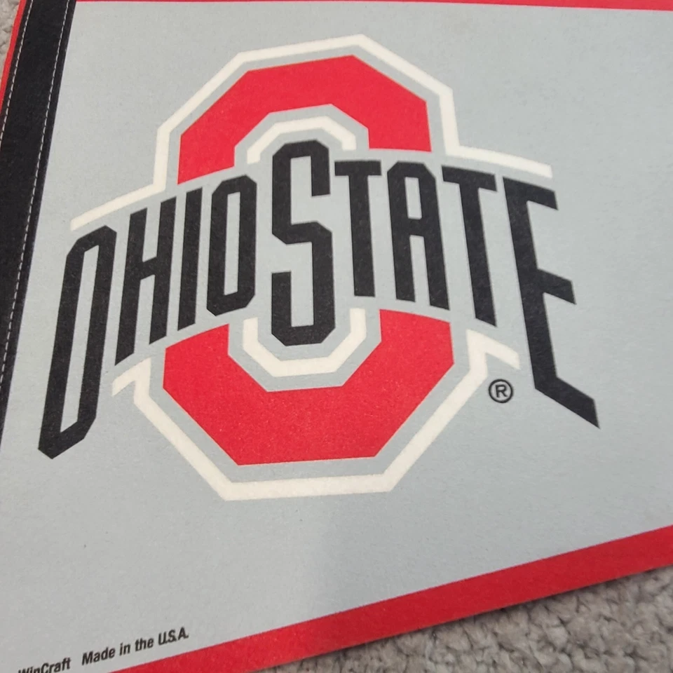 The Ohio State University Pennant Felt Gray Red NCAA Wincraft Licensed - Image 2 of 4