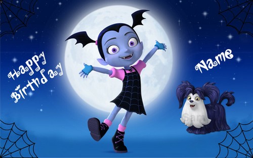 VAMPIRINA Edible cake topper image Party - Picture 8 of 10