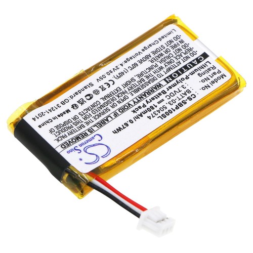 BATTERIE 180mAh Type 504374 BATT-03 For Sennheiser Dw Pro 2 - Photo 3 sur 5