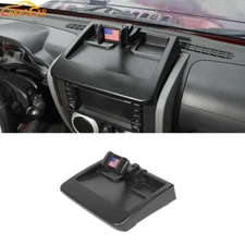 Dash Storage Tray Box & Phone Holder Mount Organizer for Jeep Wrangler JK