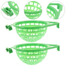 2PCS Pigeon Nesting Supplies Birds Nest Parrot Cage Hanging Nest