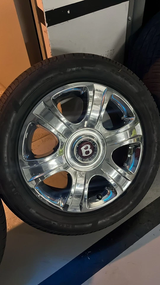 Bentley Arnage 18" Wheels & Tires Full Set Original Pirelli PZero Excellent - Imagen 4 de 4