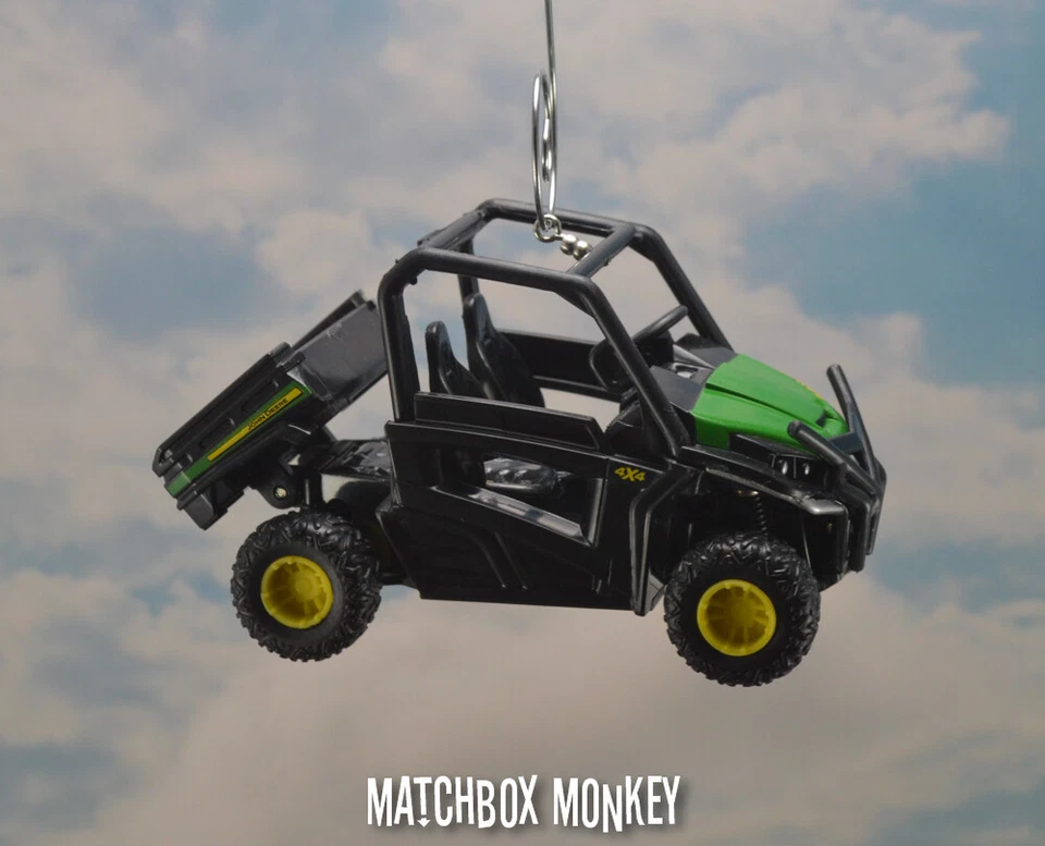 John Deere ATV 4x4 Gator RSX 860i Christmas Ornament 1/32 Rhino Honda Polaris - Image 2 of 4