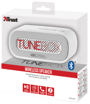 TRUST 20317 TUNEBOX KABELLOSER BLUETOOTH TRAGBARER 2.0 LAUTSPRECHER, BIS ZU 8 STUNDEN WIEDERGABE