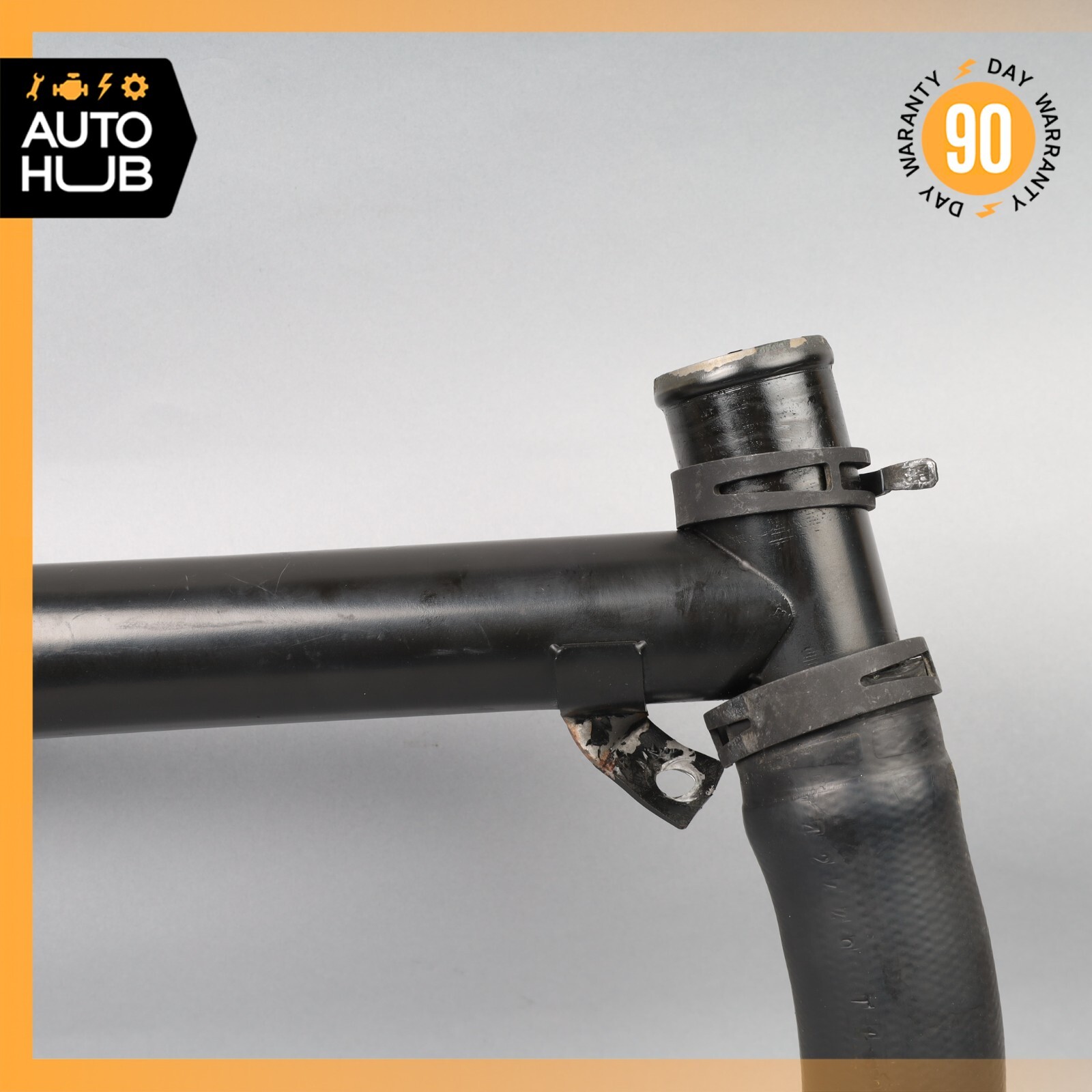 13-16 Aston Martin DB9 Thermostat Housing Water Outlet Pipe CD338556AB OEM 35k