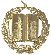 New Grand Lecturer Collar Jewel in Gold Tone (Made in the USA)