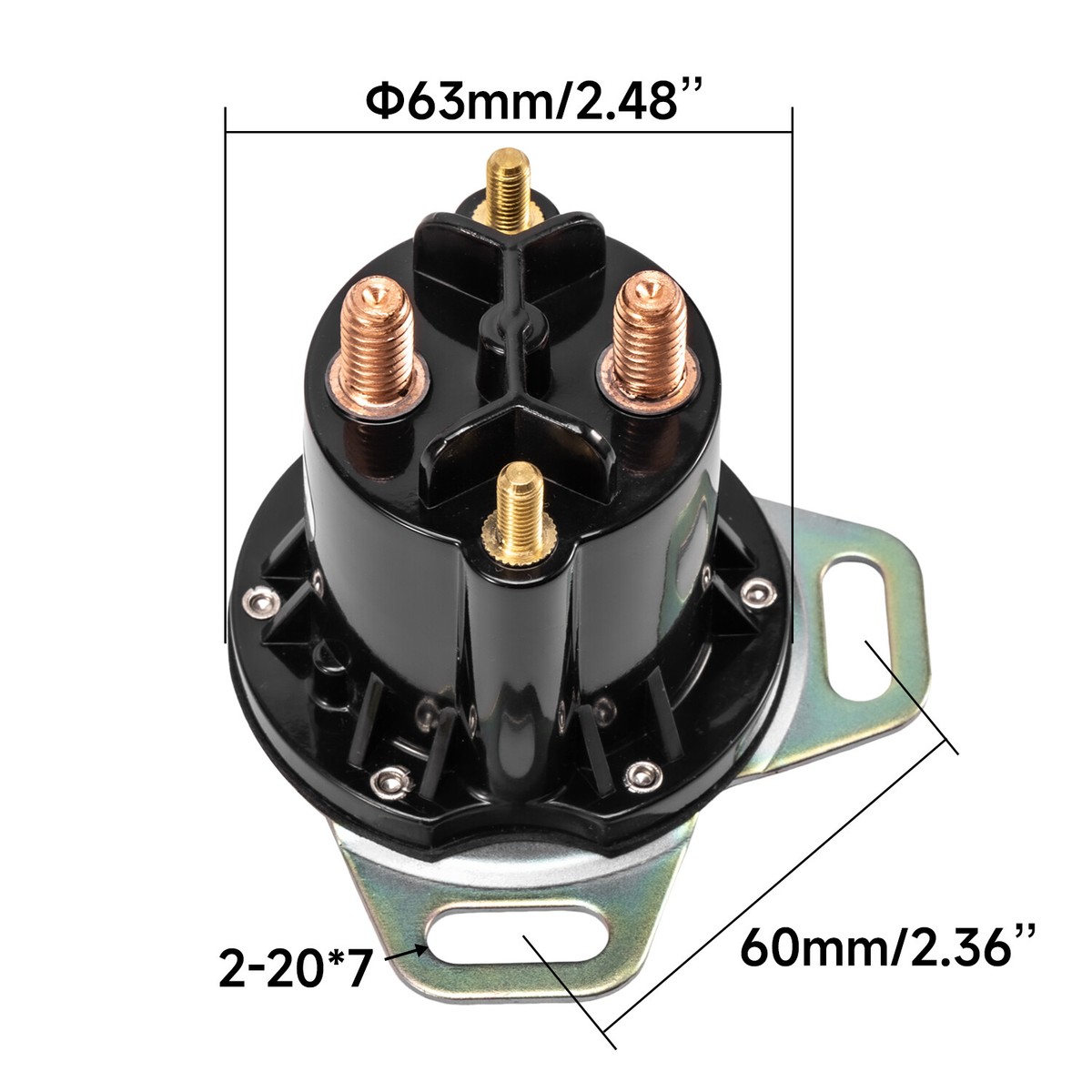 For EZGO E-Z-GO 48V Solenoid w/Trombetta 2016-2023 RXV Electric