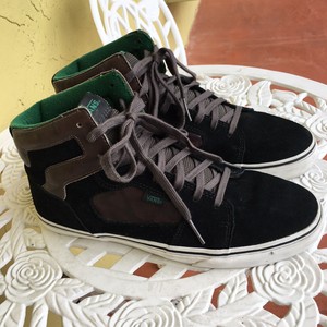 vans old skool all black high tops