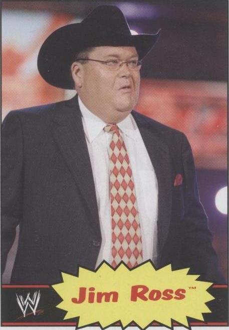 2012 Topps Heritage WWE - Jim Ross #49 - 1 of 1