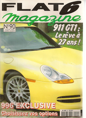FLAT 6 90 PORSCHE 911 GT1 996 EXCLUSIVE GEMBALLA 600PS 911 C 3.2 KENNZEICHEN TURBOLOOK