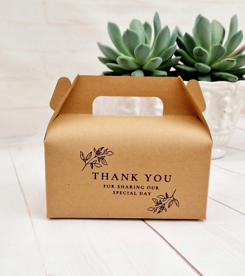 Danke fürs Teilen unserer besonderen Tag Party Gastgeschenkbox. Leckerli Giebel Hochzeit