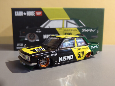 街道ハウス sakuranoame71 Chase! Mini GT x Kaido House 1:64 Nissan Datsun 510 Street