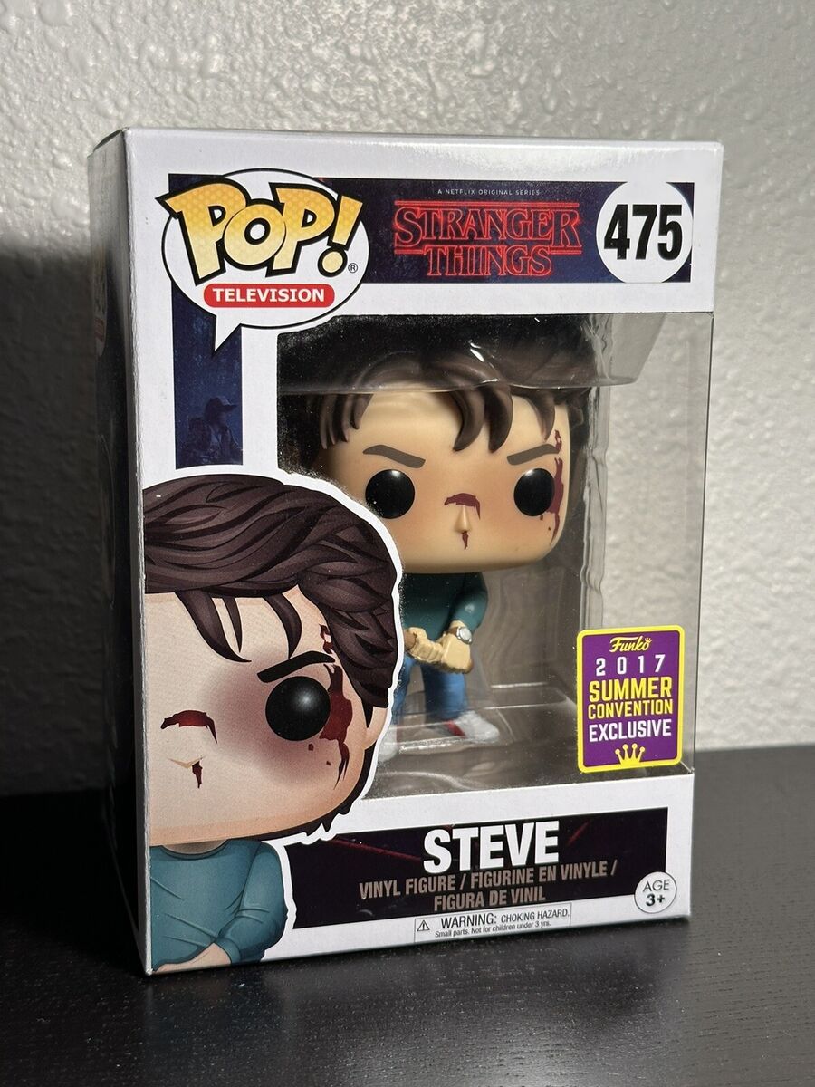 FUNKO POP TELEVISION STRANGER THINGS STEVE #475 2017 SUMMER FUNKO POP TELEVISION STRANGER THINGS STEVE #475 2017 SUMMER