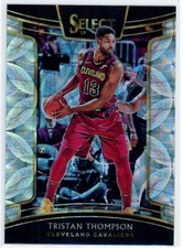 Tristan Thompson 2018-19 Panini Select Concourse Silver Scope Prizm #72 Cavs