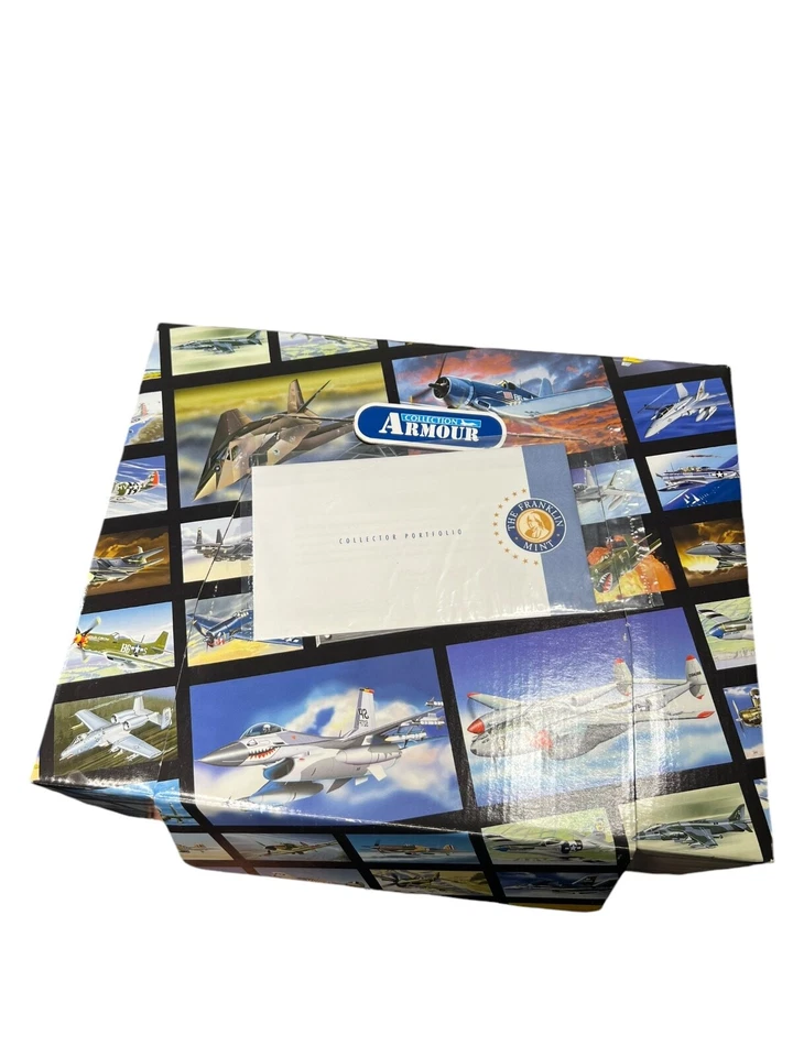 Armadura coleccionable de Franklin Mint C5-76 precisión 1-076 con cartera de coleccionista Foto 3 de 4