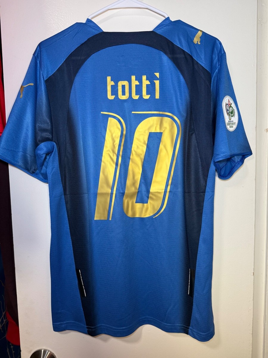PUMA - 2006年W杯 イタリア代表 ユニフォーム No10 トッティ Italy 2006 World Cup Home Jersey, Totti #10 | eBay