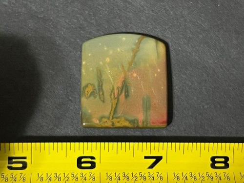 GORGEOUS LOT of 3, CHERRY CREEK JASPER CABACHON BEAD ,READY TO STRAND - Picture 15 of 24