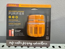 New GRAYL Water Purifier Replacement Filter Cartridge Orange rei