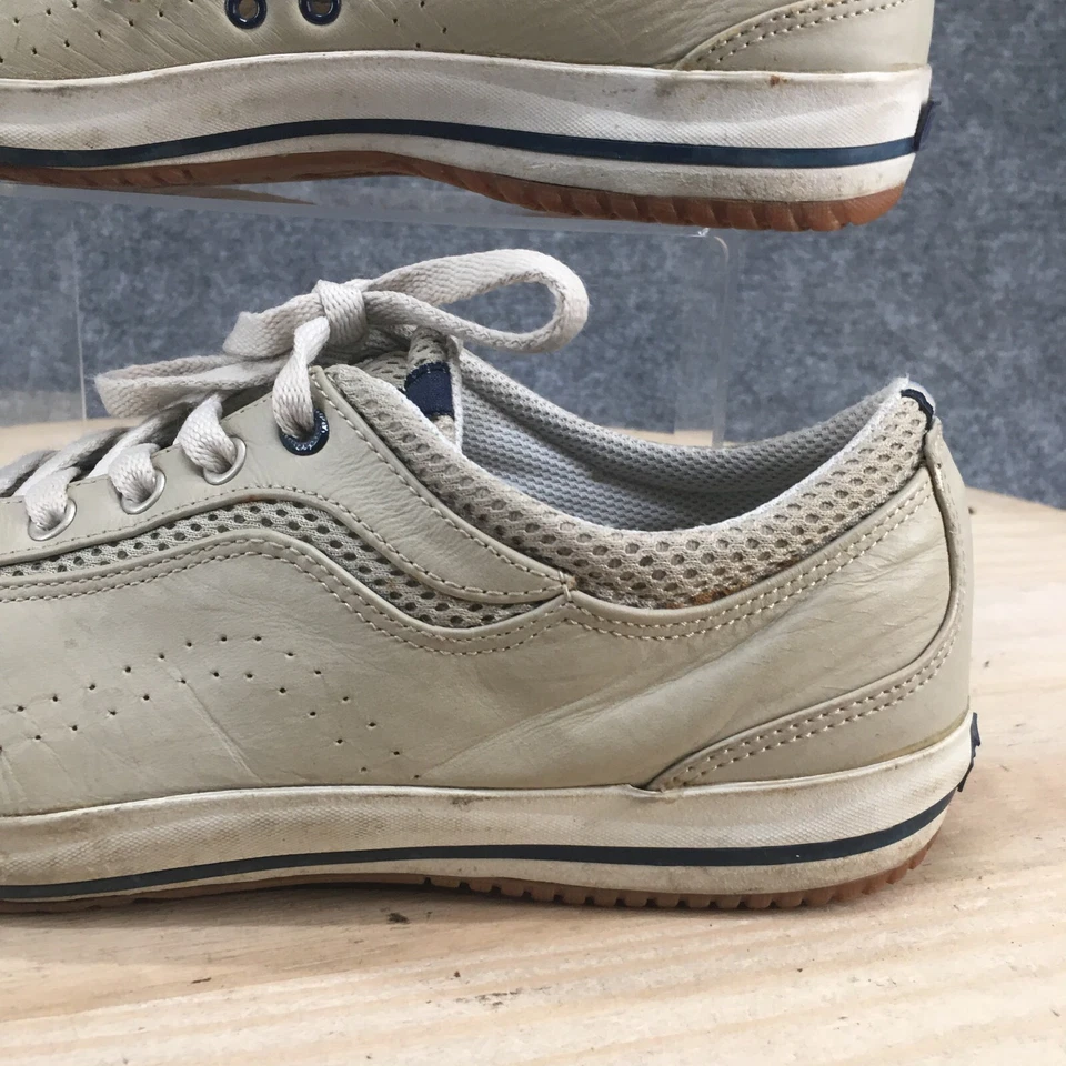 Keds Shoes Womens 8.5 Spirit Sneakers Brown Leather Lace Up Low Top Round Toe - Image 4 of 4