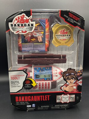 Spin Master Bakugan Gundalian Invaders Bakugauntlet Toy Game Collectible - New!!