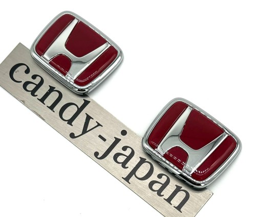Honda Genuine Front Rear Emblems Badges Set Integra DC2 Type-R ITR 75700-ST7-Z00 - Picture 9 of 24