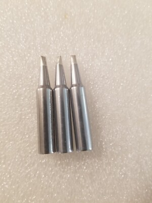 3PCS T18-D24 Chisel Solder Tip, 2.4mm for Hakko FX-8801 Iron