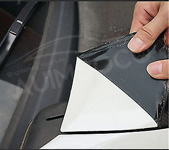 Calcomanía envolvente de película de vinilo de metal metálico gris súper brillante premium sin burbujas de aire Foto 3 de 4