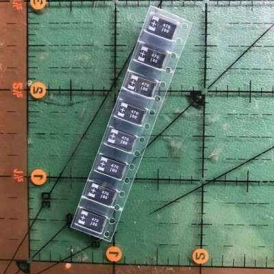 470uF 6.3v SANYO Tantalum CAPACITOR 6TPB470M Low ESR RoHS PS Repair 8pcs